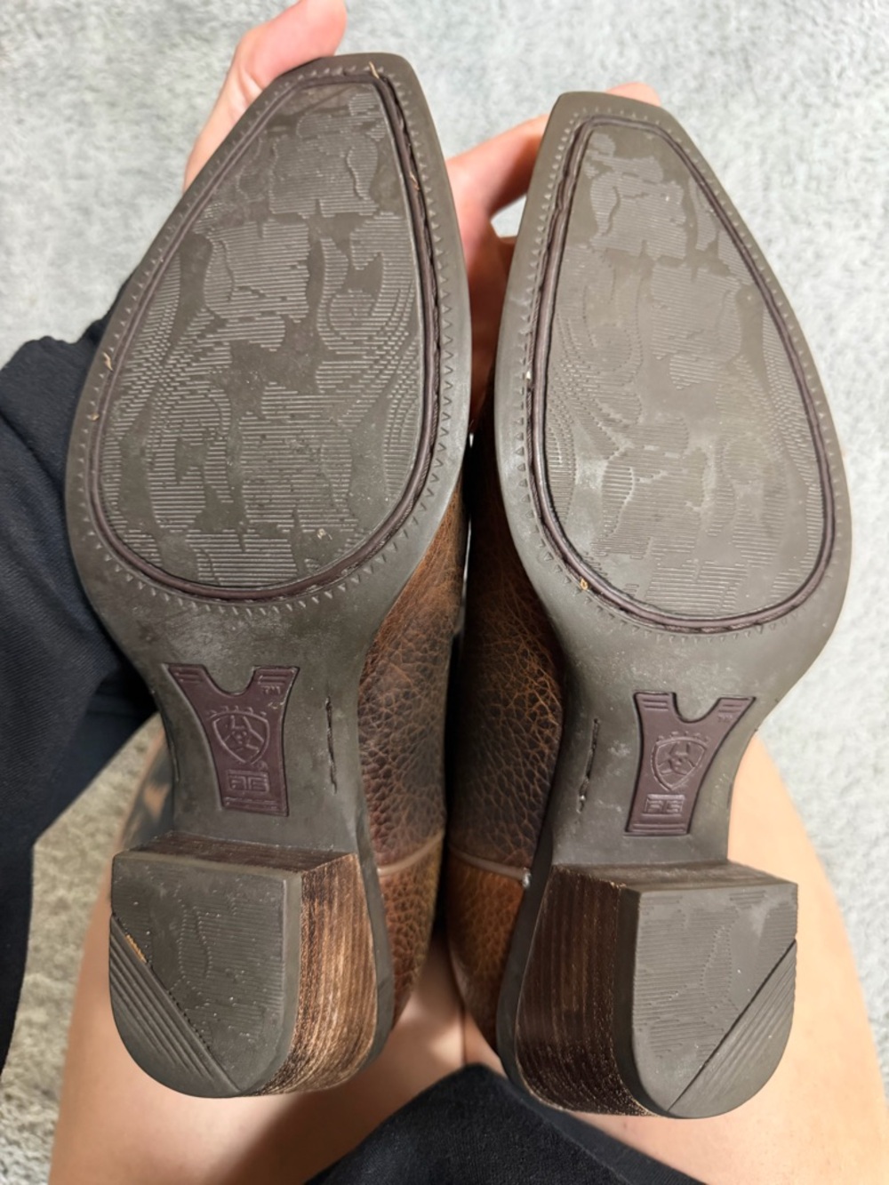 Ariat Daisy leather Western Boots Size 8.5 - Picture 7 of 13